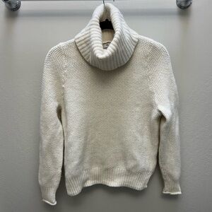 Cozy Cream Madewell Turtleneck Sweater XXS